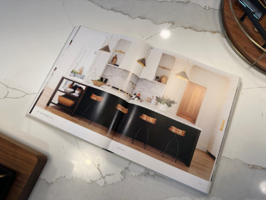 kitchen design in the magazine